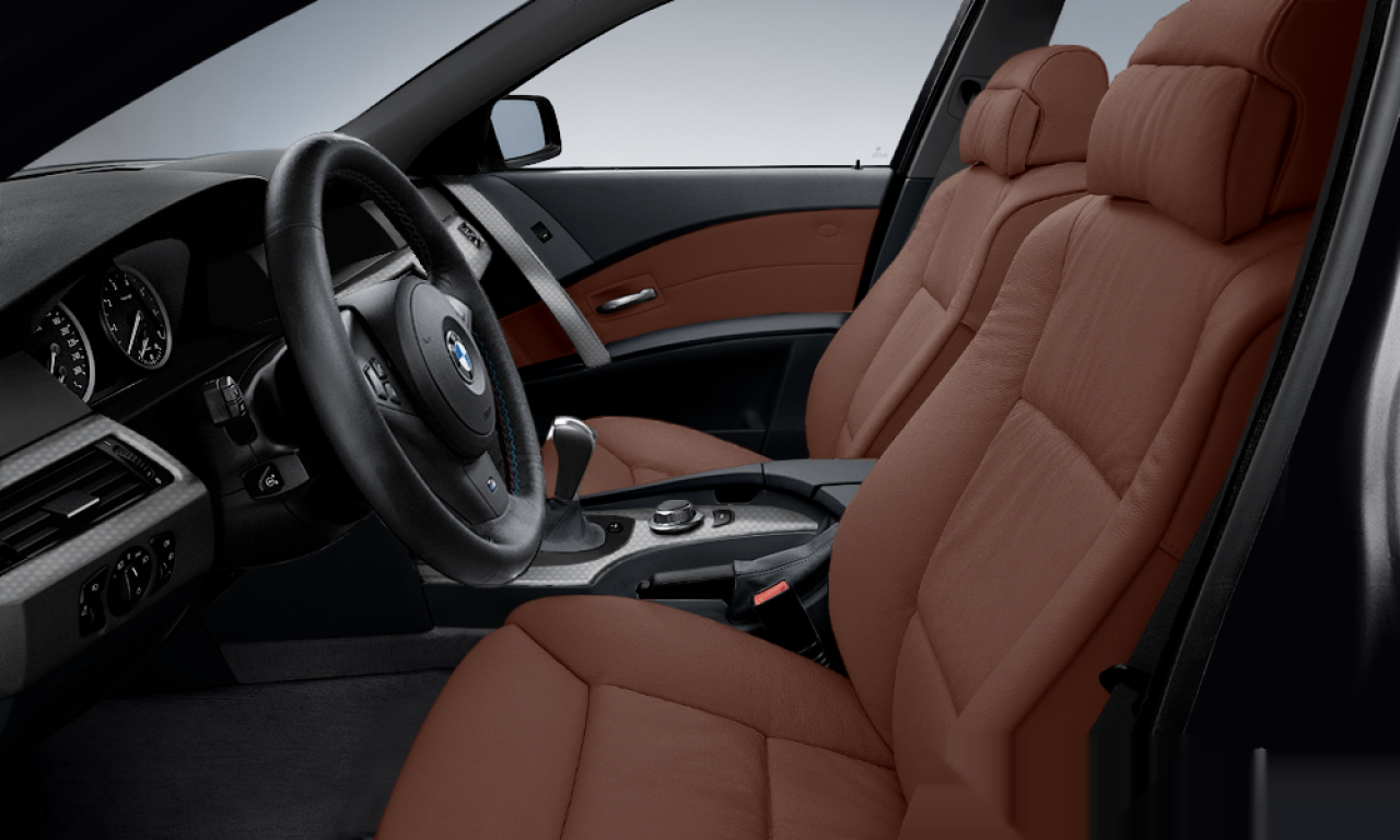 Interior of 2004 BMW 535d (E60), VIN WBANC91080B757097