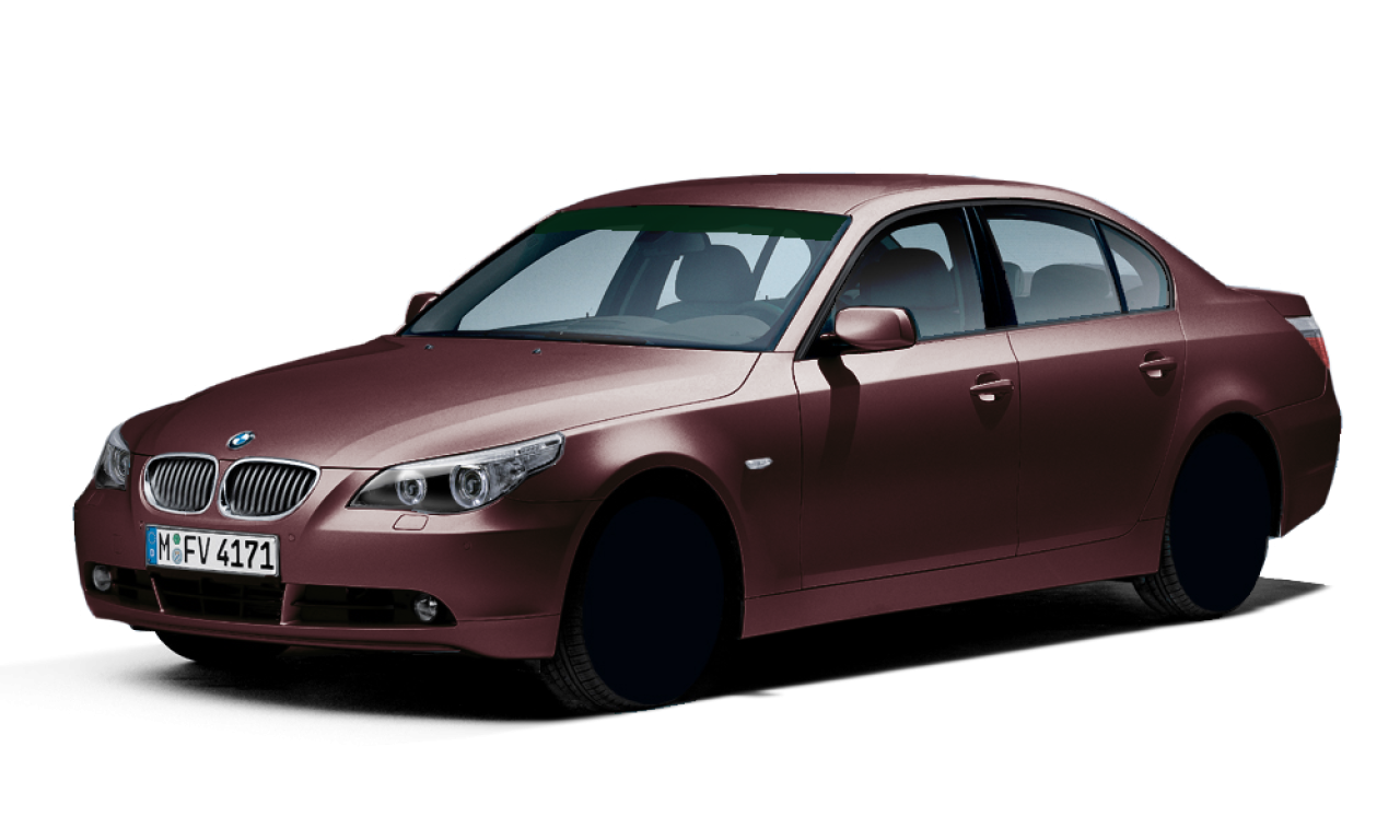 Exterior of BMW 525i (E60), VIN WBANE51050B979874