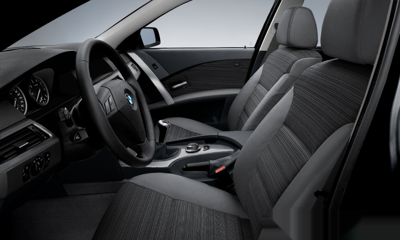 Interior of 2006 BMW 525d (E61), VIN WBANJ51030B414518