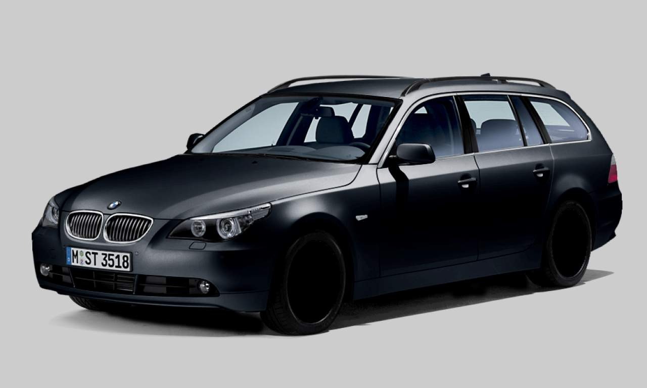 Exterior of BMW 525d (Touring (5 Doors)), VIN WBANJ51070B437977