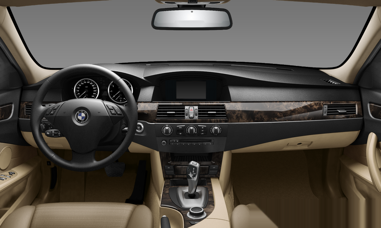 Interior of BMW 530i (E61 (MUE)), VIN WBANK71080CH80092