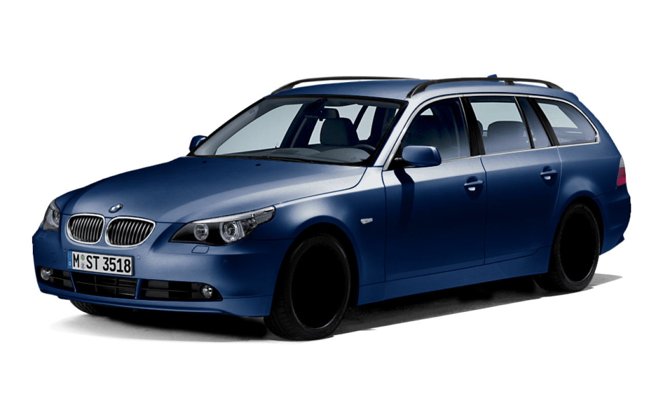 Exterior of BMW 530i (E61), VIN WBANL71070CL85671
