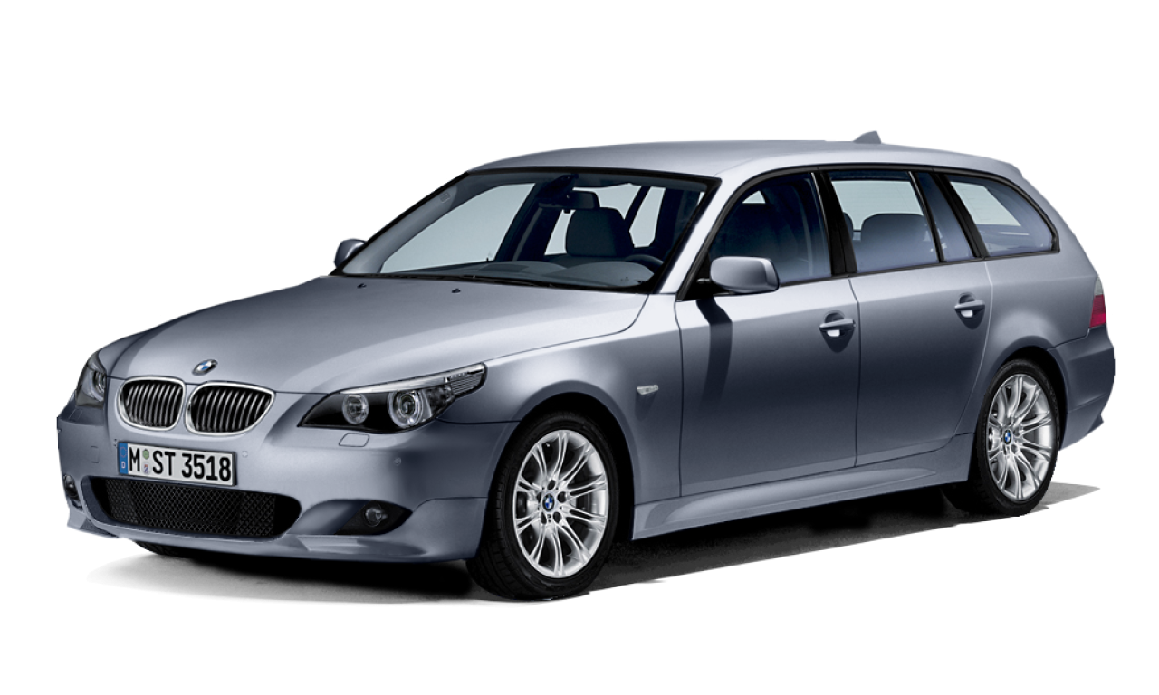 Exterior of BMW 530xi (E61), VIN WBANN71080CC68078