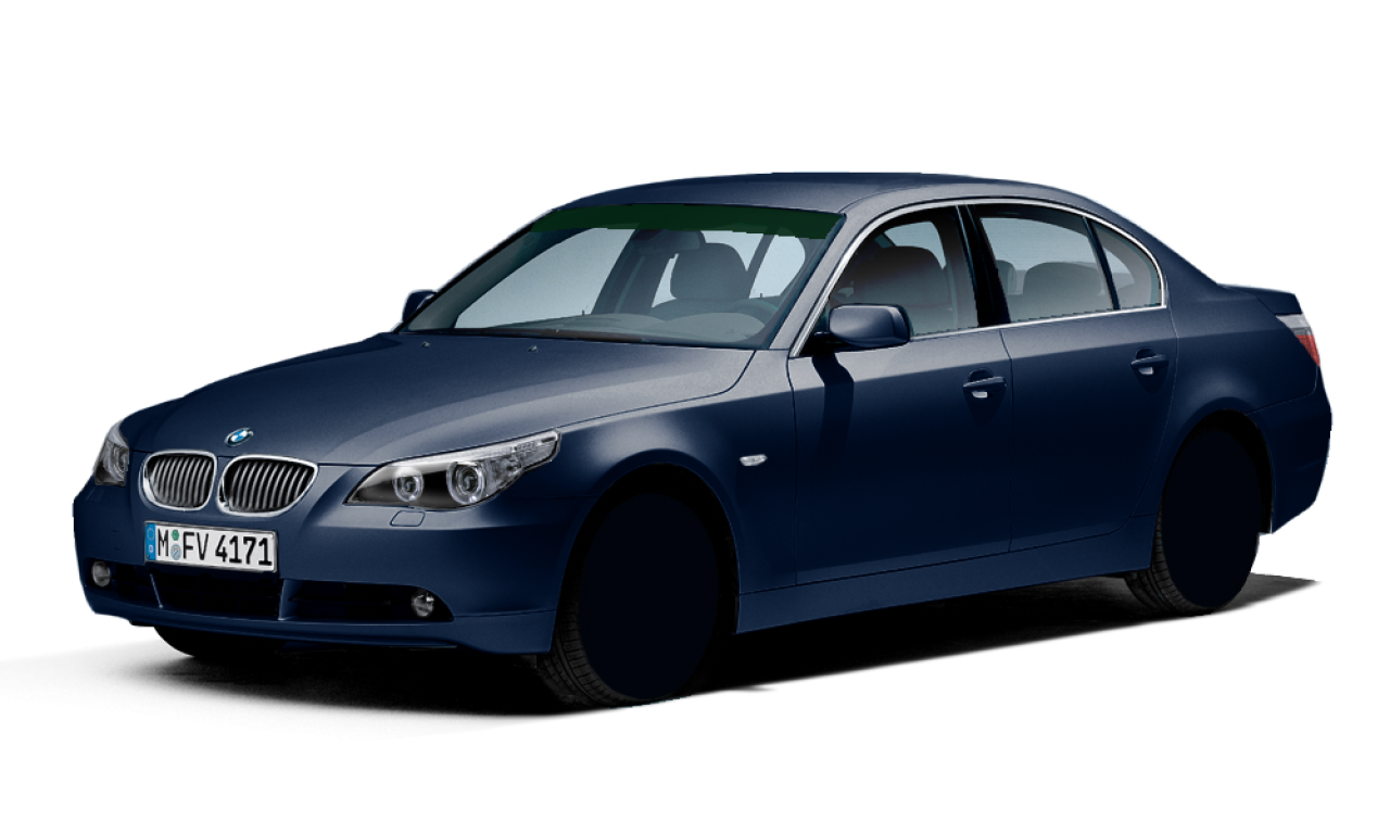 Exterior of BMW 530d (E60), VIN WBANR71070CP90539