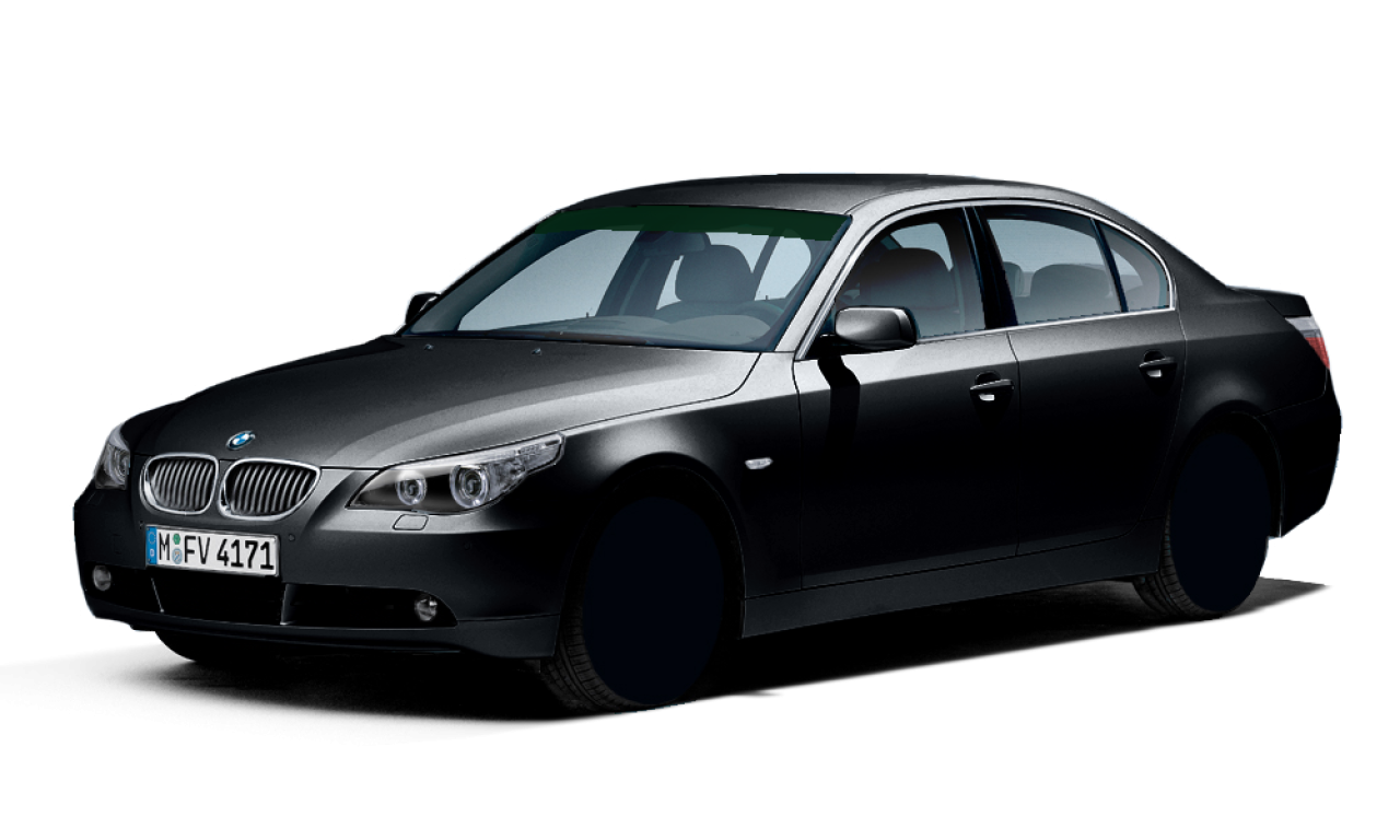 Exterior of BMW 530d (E60), VIN WBANR71080CR06492