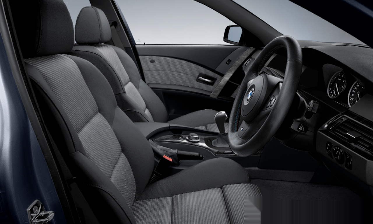 Interior of 2005 BMW 530d (E60), VIN WBANR72030CR85522
