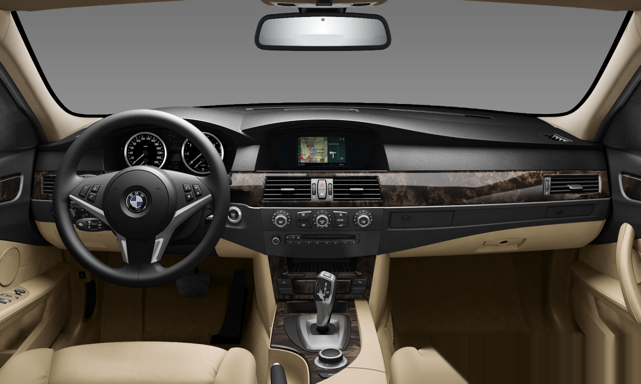 Interior of 2007 BMW 523I UL (E60 (MUE)), VIN WBANU12080CW24539