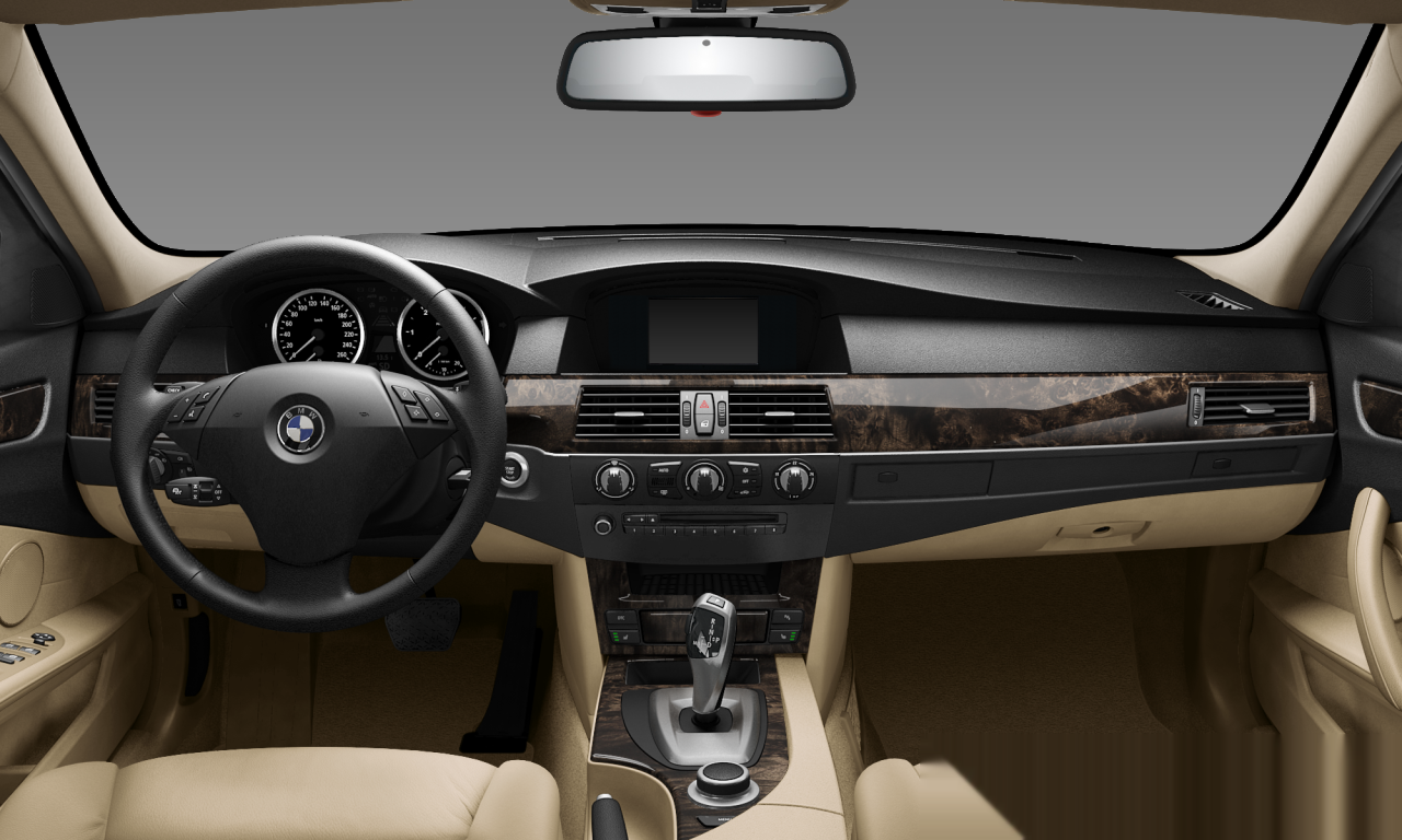 Interior of BMW 520d (E60 (MUE)), VIN WBANX120X0CX69458