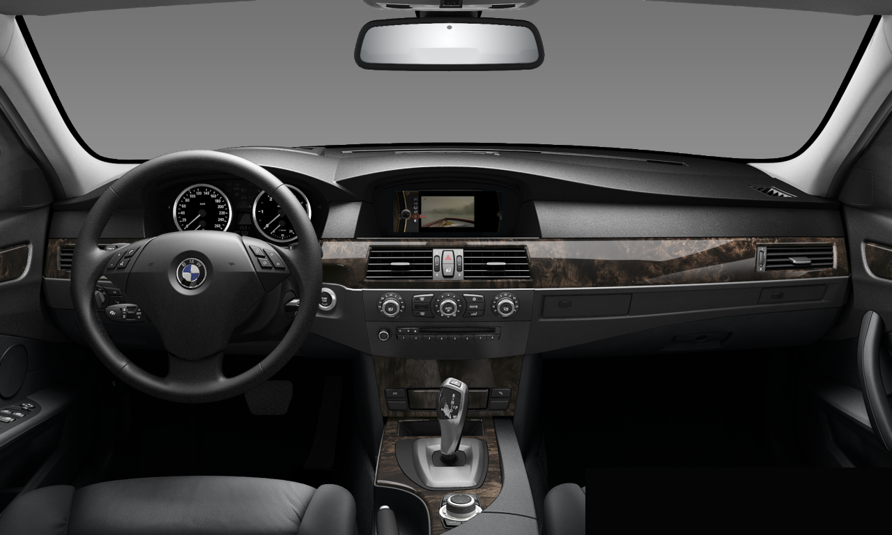 Interior of BMW 520d (E60 (MUE)), VIN WBANX32010C246843