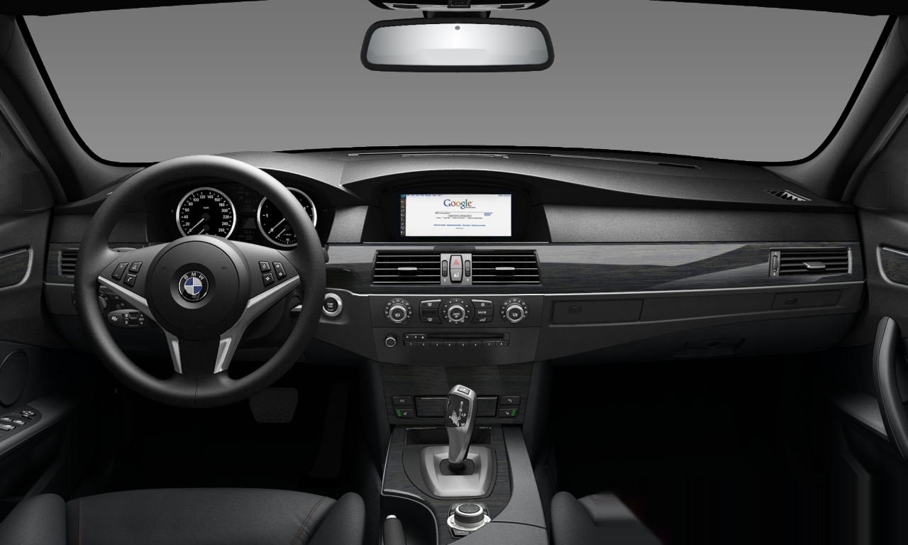 Interior of BMW 525d (E60 (MUE)), VIN WBANX51030C060556