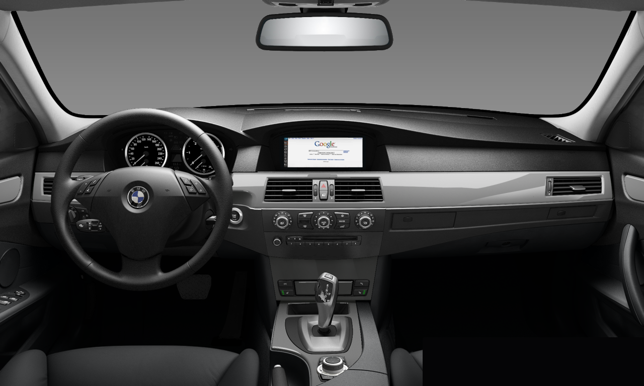 Interior of BMW 525d (E60 (MUE)), VIN WBANX51030C062193
