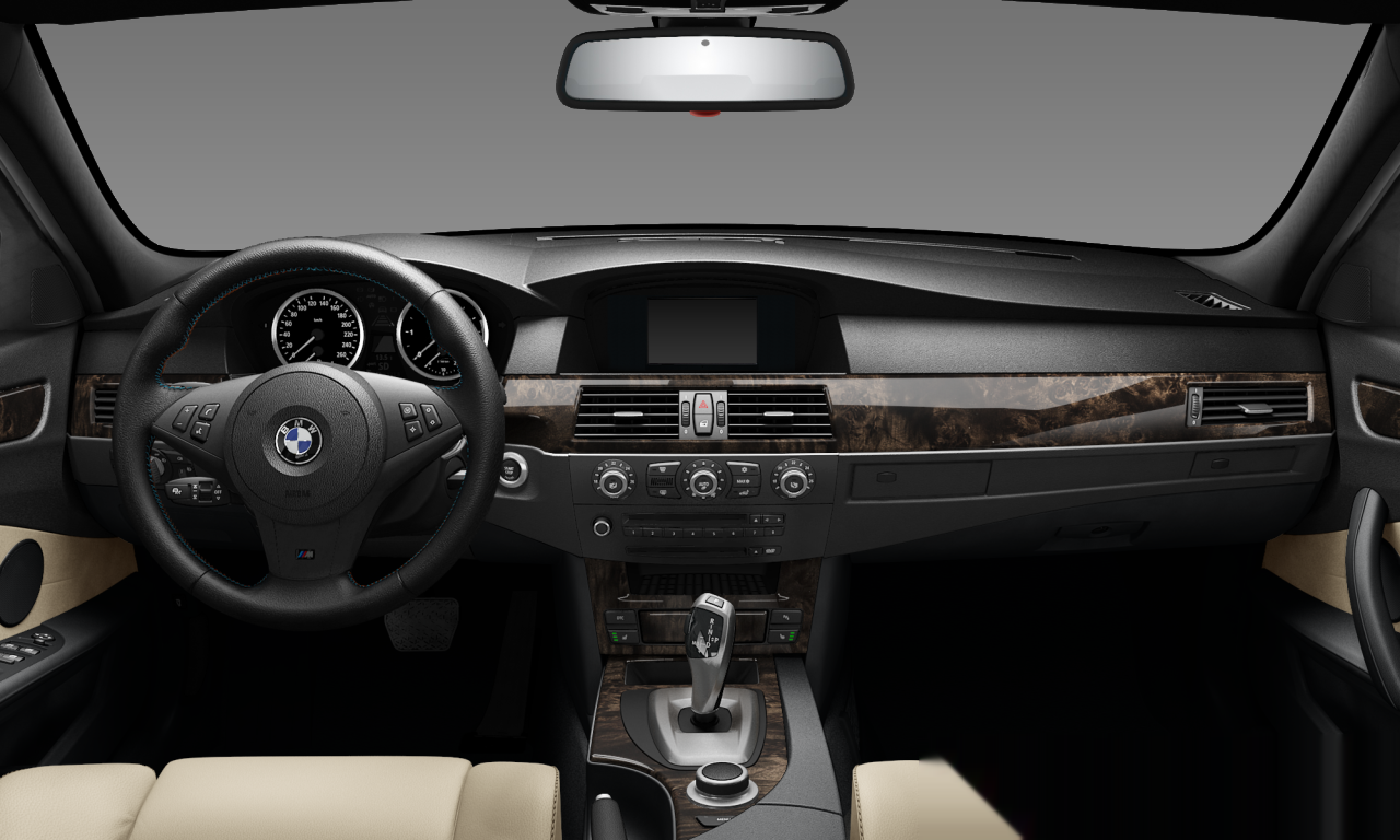 Interior of BMW 525d (E60 (MUE)), VIN WBANX51080C056597