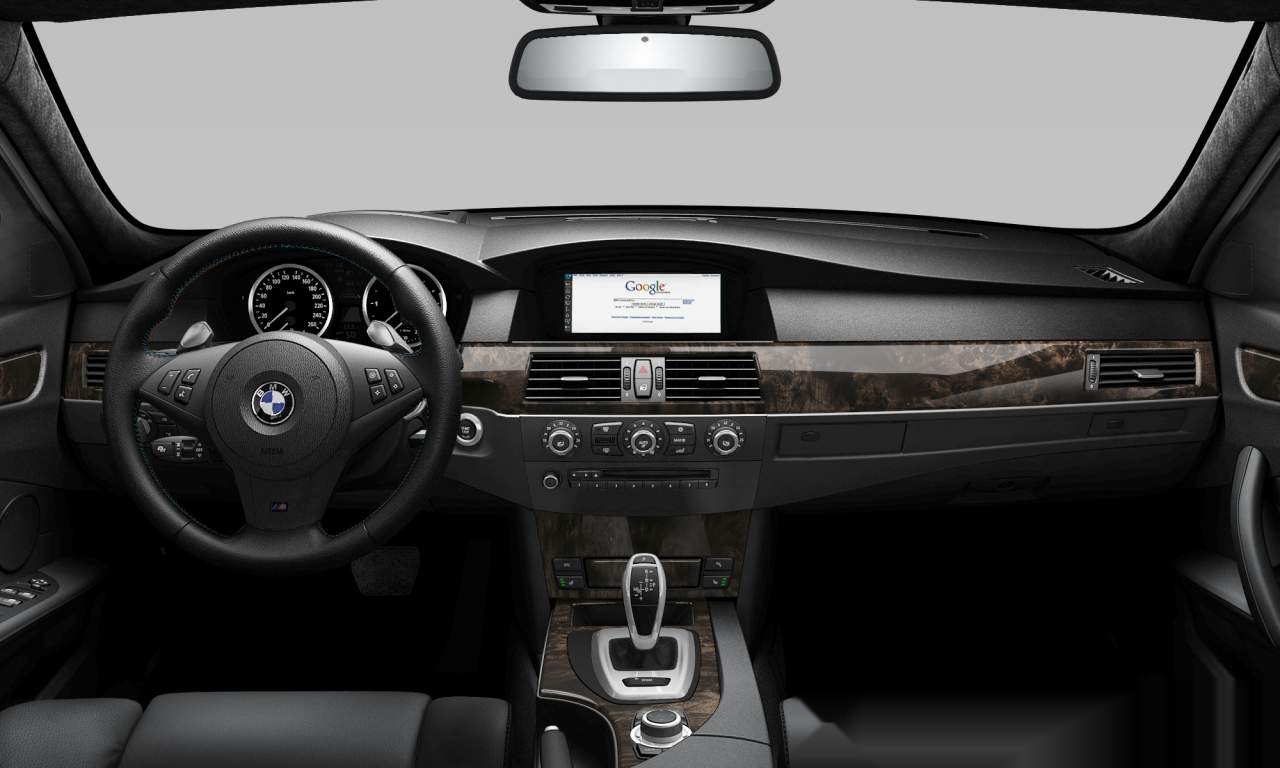 Interior of 2009 BMW 530d (Sedan (4 Doors)), VIN WBANX71010CS70083