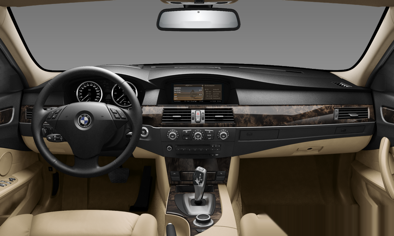 Interior of 2007 BMW 530d (E60 (MUE)), VIN WBANX72050CZ02940