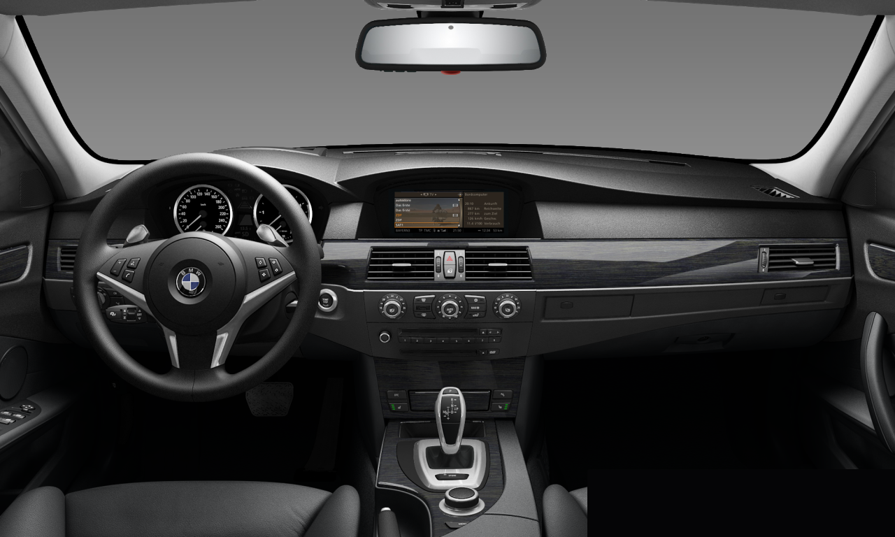 Interior of 2007 BMW 535d (E60 (MUE)), VIN WBANX91030CU45171