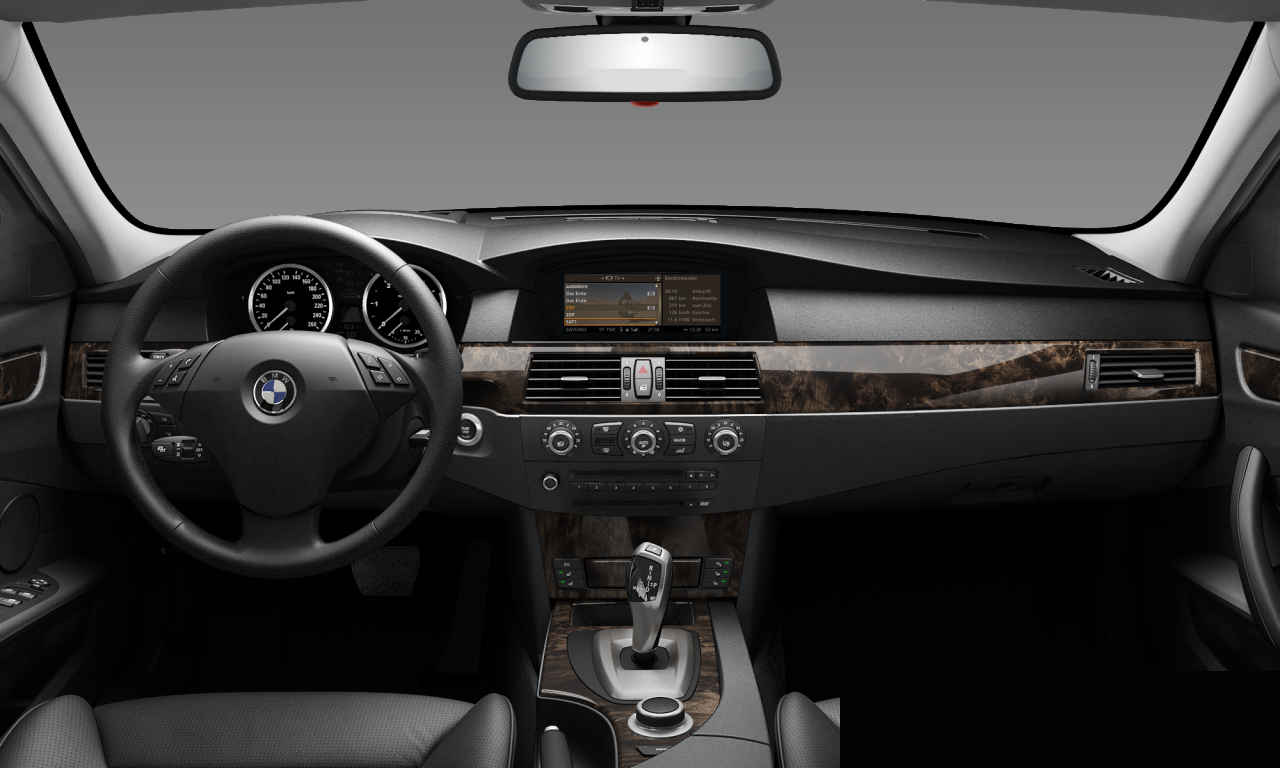 Interior of BMW 530xd (E60 (MUE)), VIN WBANY71030CT72837