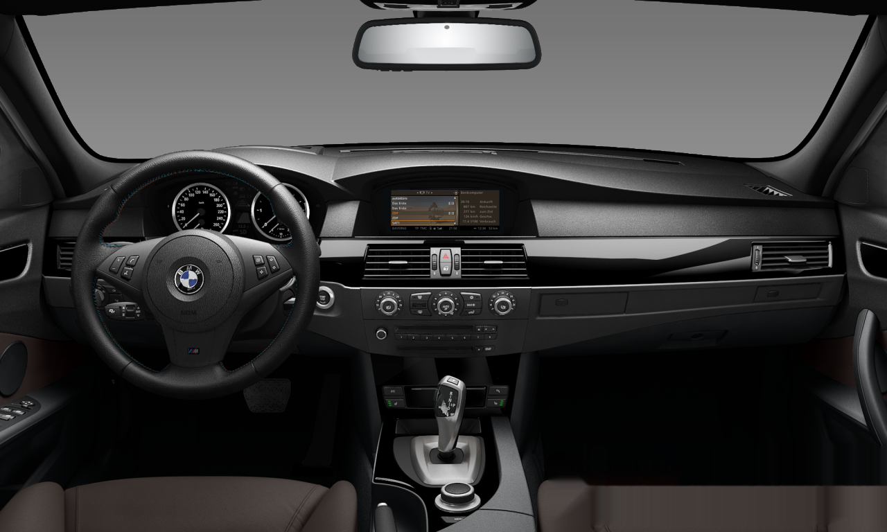 Interior of BMW 530xd (E60 (MUE)), VIN WBANY71060CT70662