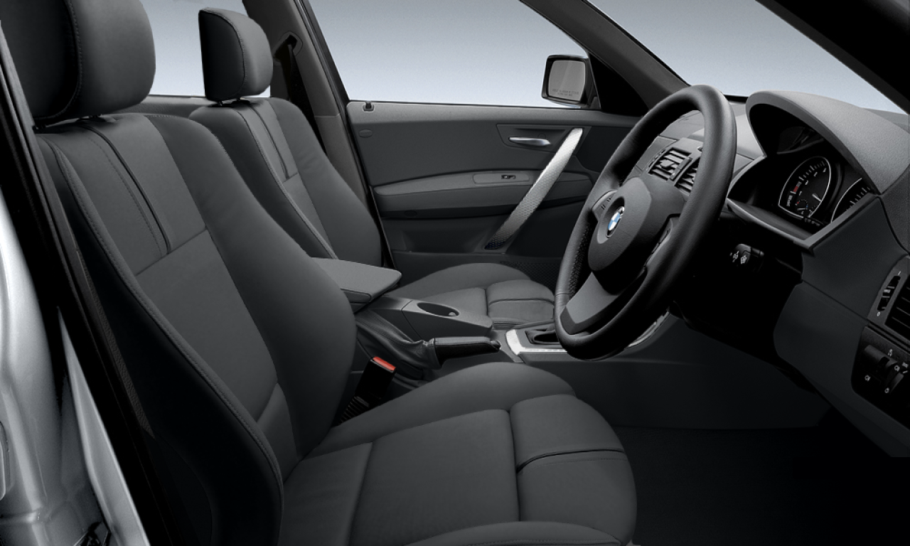 Interior of BMW X3 2.5I (E83), VIN WBAPA72050WB60793