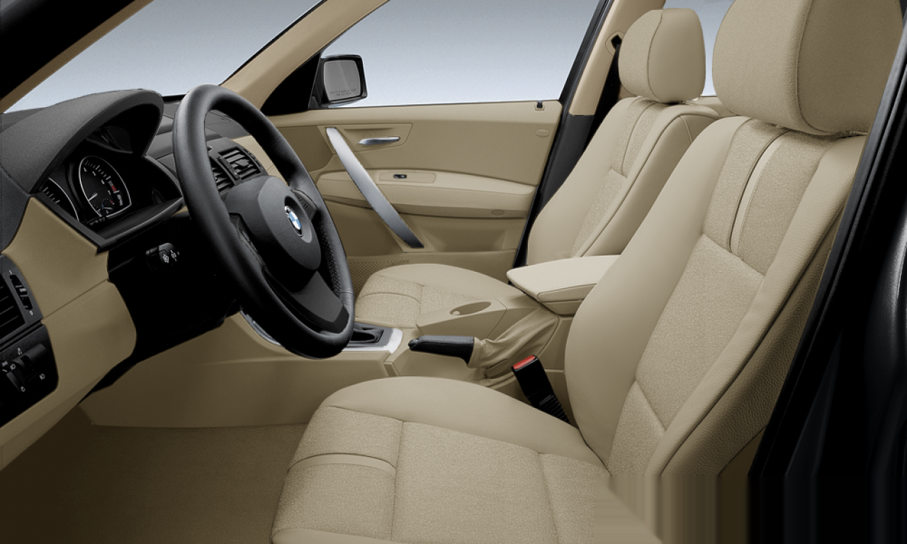 Interior of BMW X3 2.0d (E83), VIN WBAPB11050WE09718
