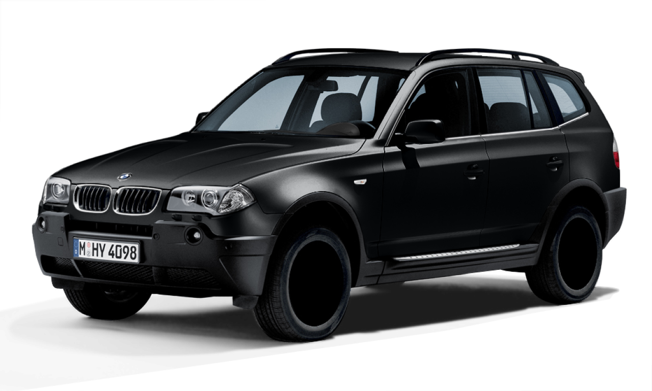 Exterior of 2004 BMW X3 3.0d (E83), VIN WBAPB51010WD37889