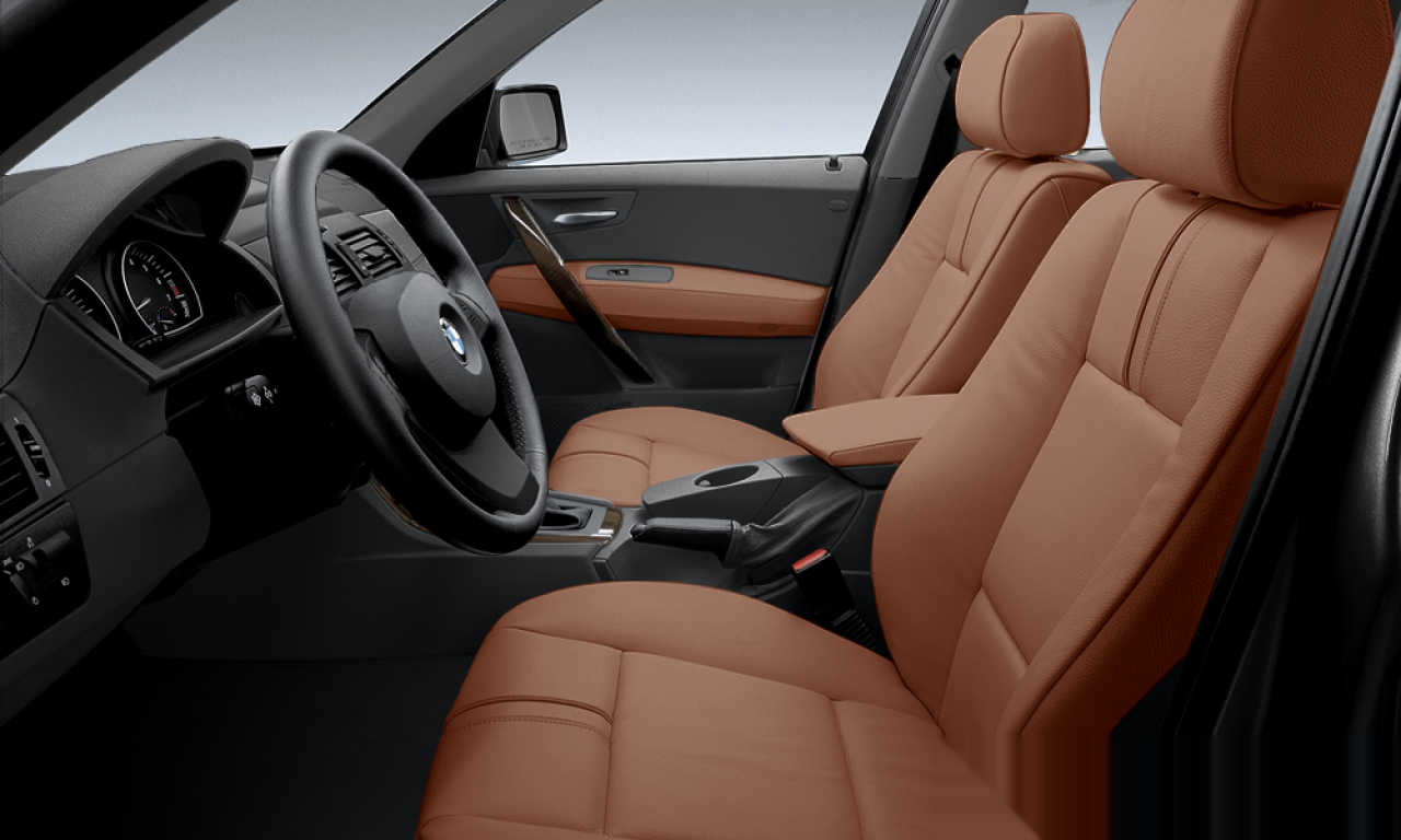Interior of 2004 BMW X3 3.0d (E83), VIN WBAPB51010WD37889
