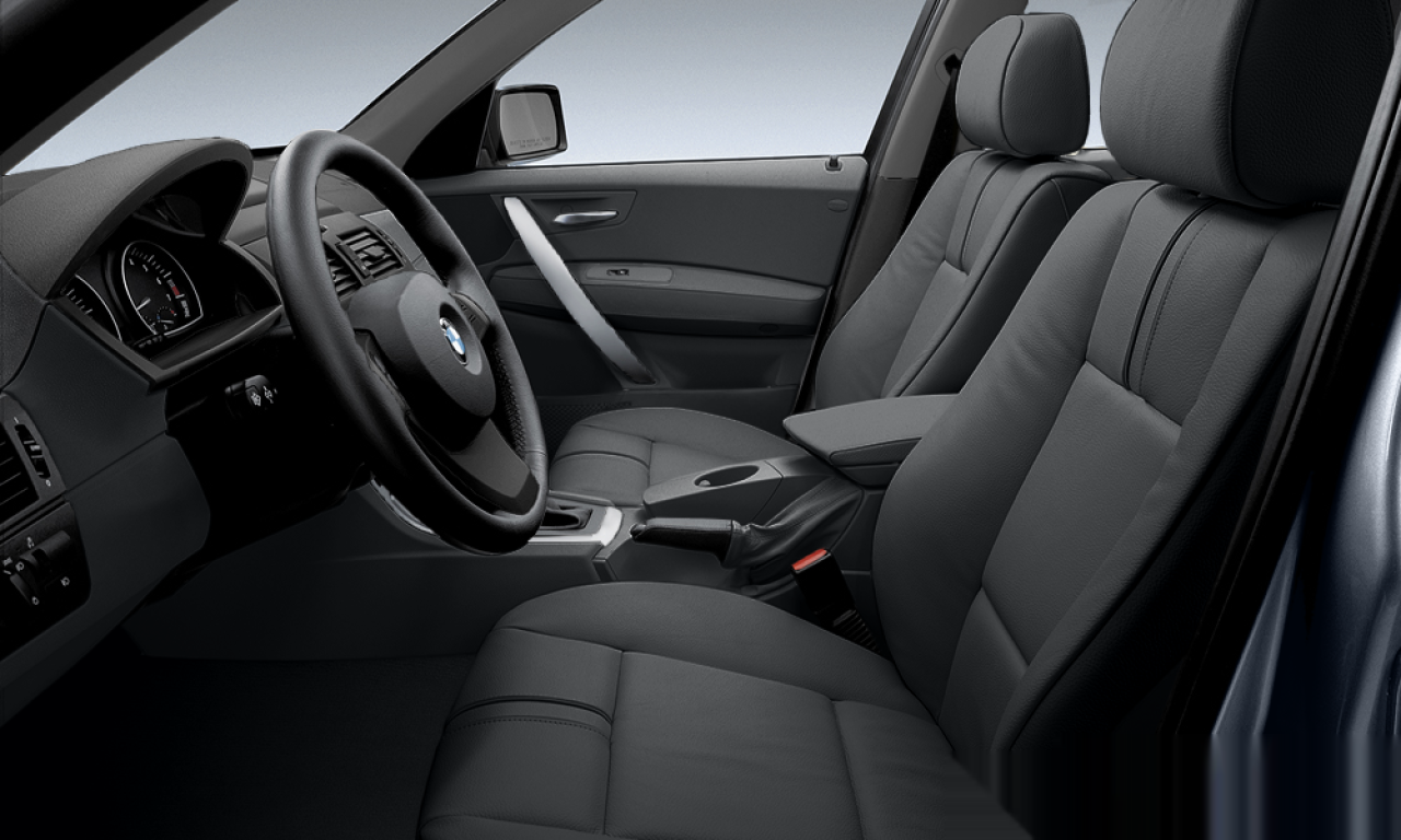 Interior of 2005 BMW X3 3.0d (E83), VIN WBAPB51050WD46014
