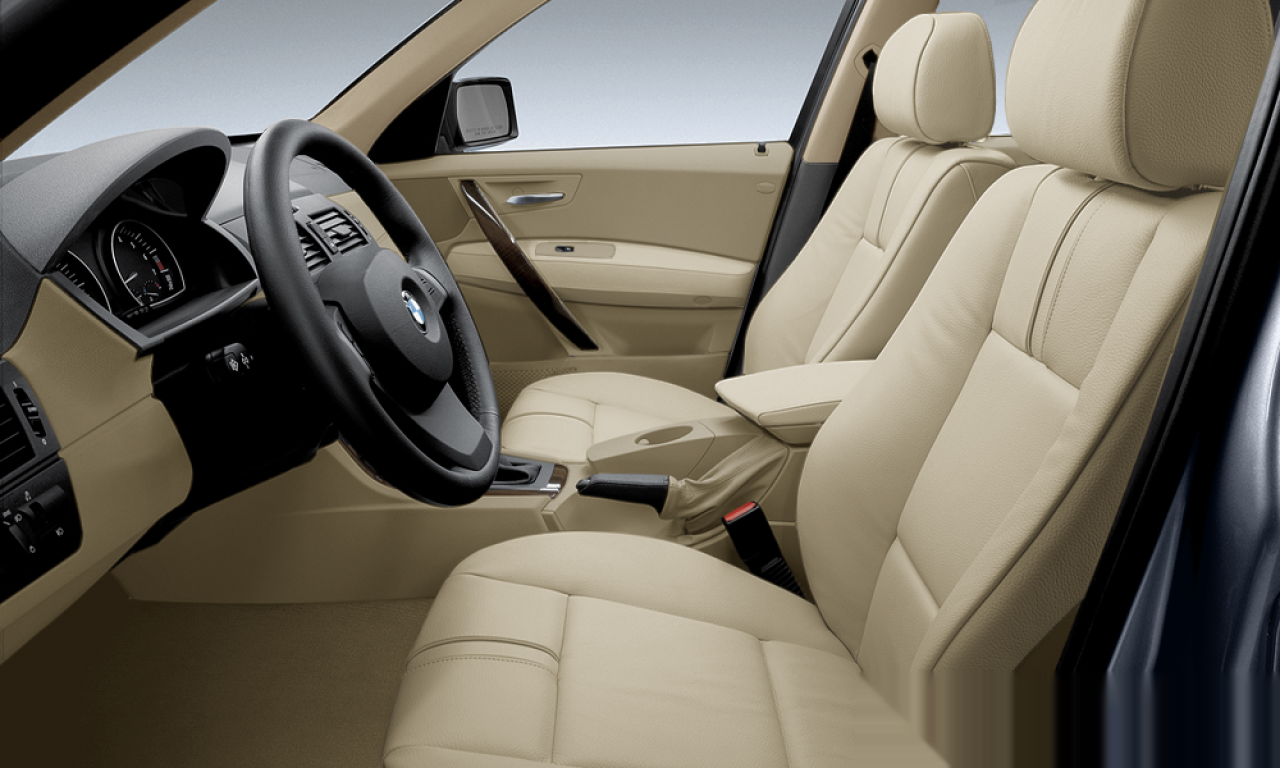 Interior of 2004 BMW X3 3.0d (E83), VIN WBAPB51090WB00731