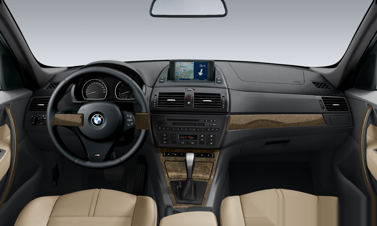 Interior of 2006 BMW X3 3.0si (E83 (MUE)), VIN WBAPC91060WD87529