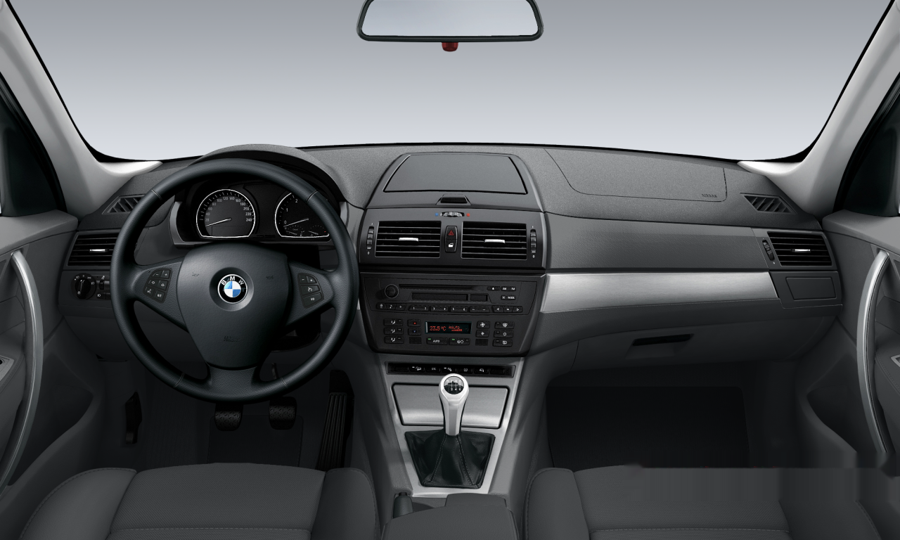 Interior of 2006 BMW X3 2.0d (E83 (MUE)), VIN WBAPD11090WF76688