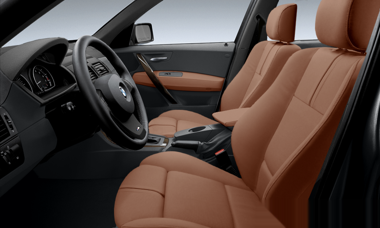 Interior of 2006 BMW X3 3.0d (E83), VIN WBAPD51030WG95621
