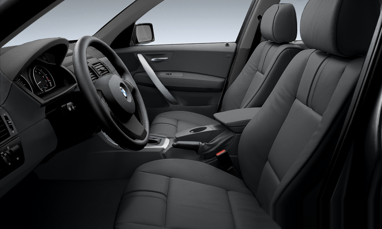 Interior of BMW X3 3.0d (E83), VIN WBAPD51060WD67240