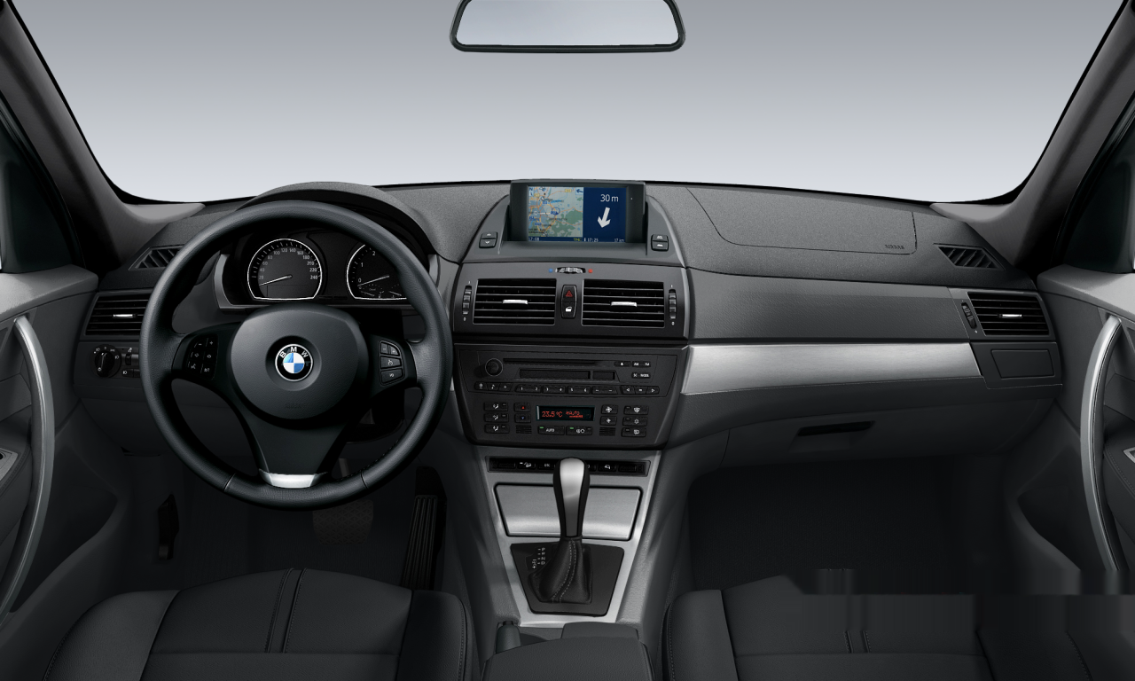 Interior of 2007 BMW X3 3.0d (E83 (MUE)), VIN WBAPD91020WG44442