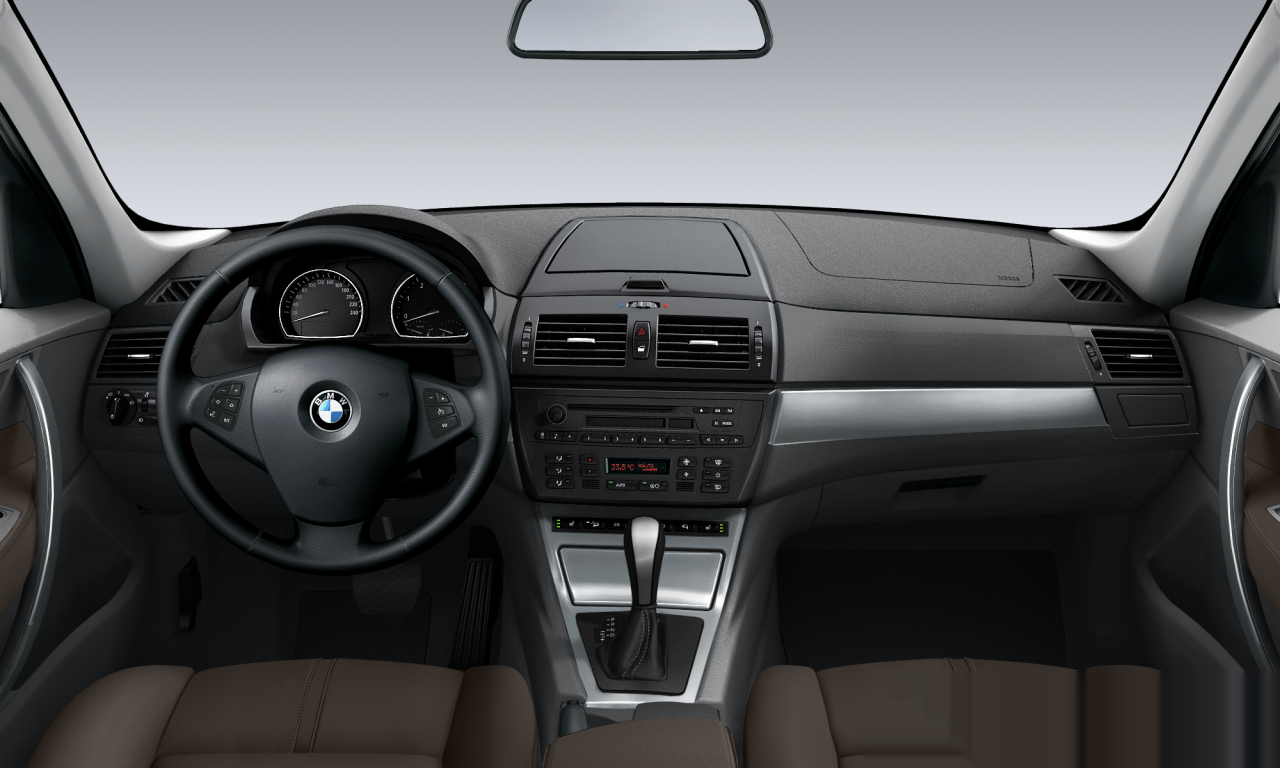 Interior of BMW X3 2.0d (E83 (MUE)), VIN WBAPE11010WJ52447