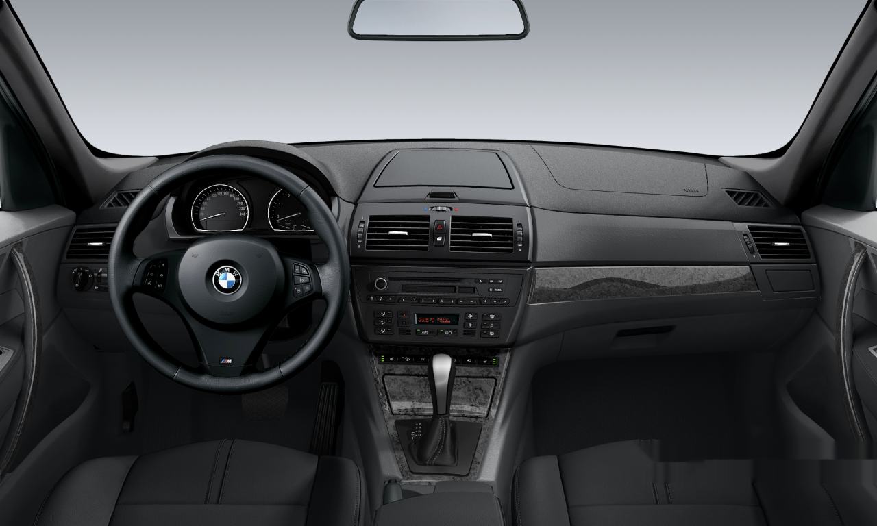 Interior of BMW X3 2.0d (E83 (MUE)), VIN WBAPE12040WJ89619