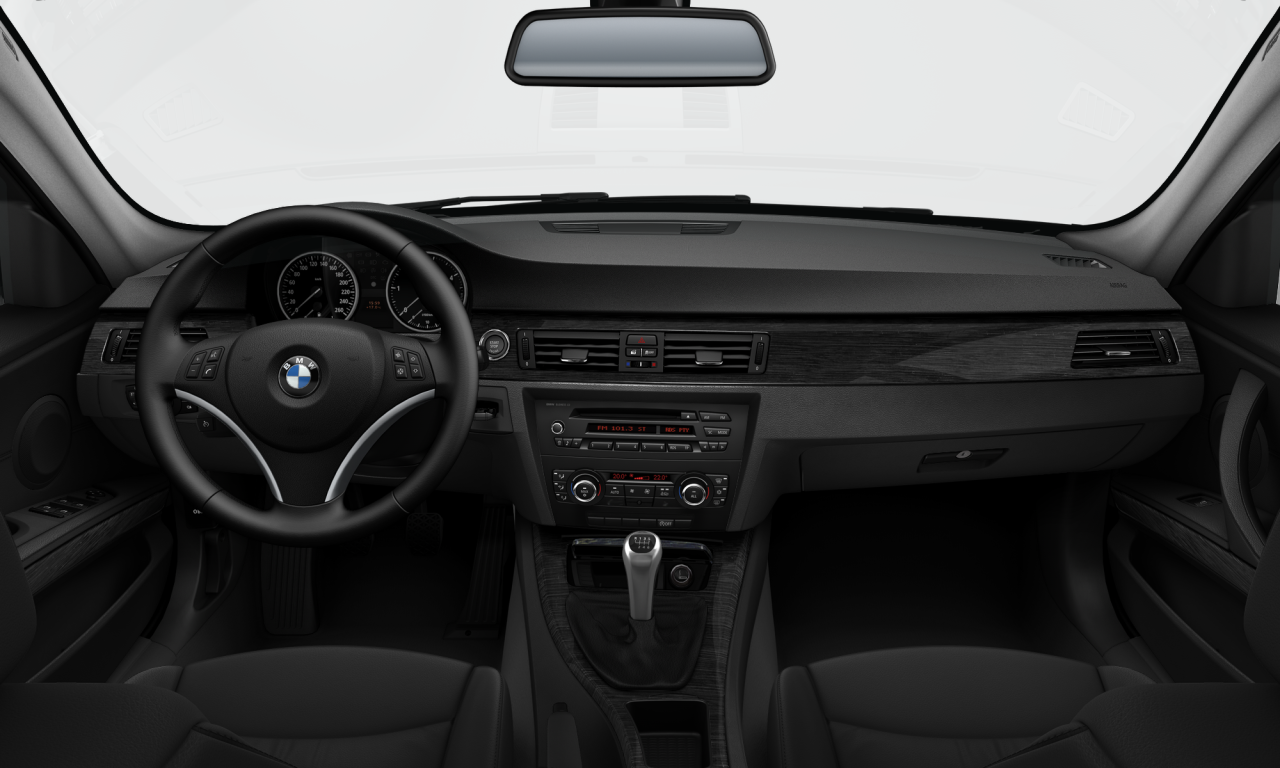 Interior of BMW 316i (E90 (MUE)), VIN WBAPF31010A764928
