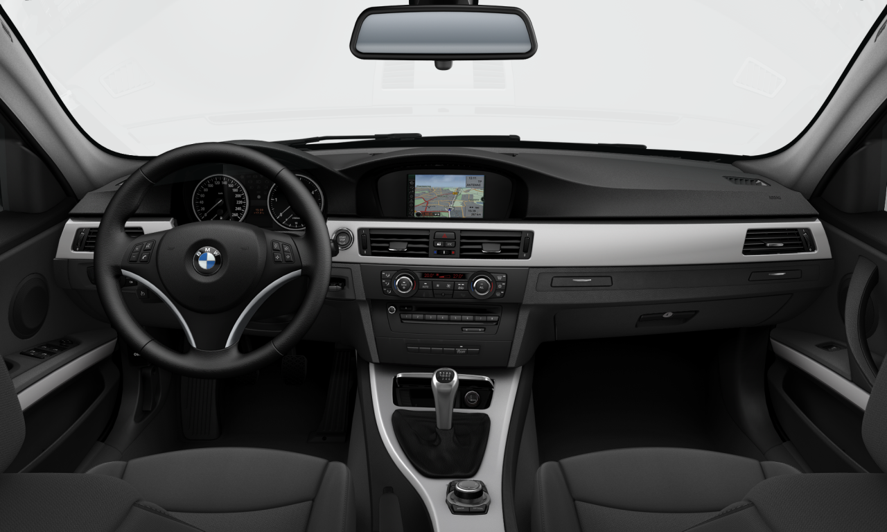 Interior of BMW 318i (E90 (MUE)), VIN WBAPF51020A430998