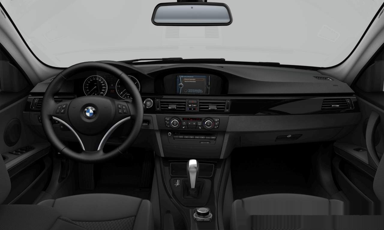 Interior of BMW 318d (Sedan (4 Doors)), VIN WBAPG11050E853654