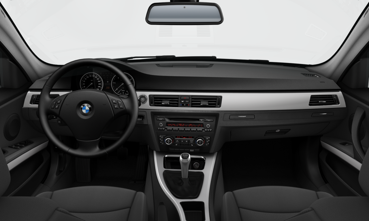 Interior of 2010 BMW 318d (E90 (MUE)), VIN WBAPG110X0E700087
