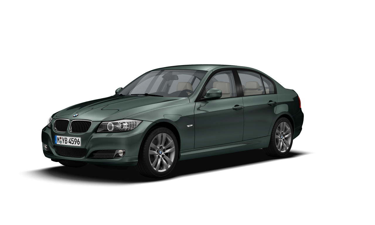 Exterior of BMW 320i (E90 (MUE)), VIN WBAPG56000NL23012