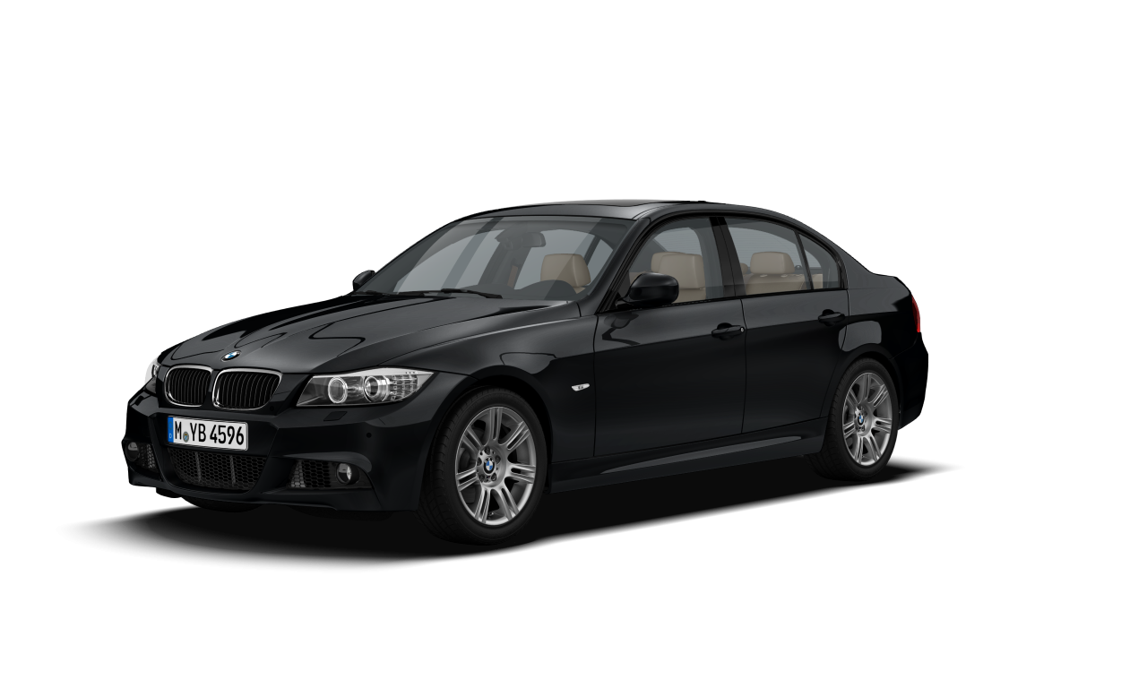 Exterior of BMW 320i (E90 (MUE)), VIN WBAPG56040NM91428