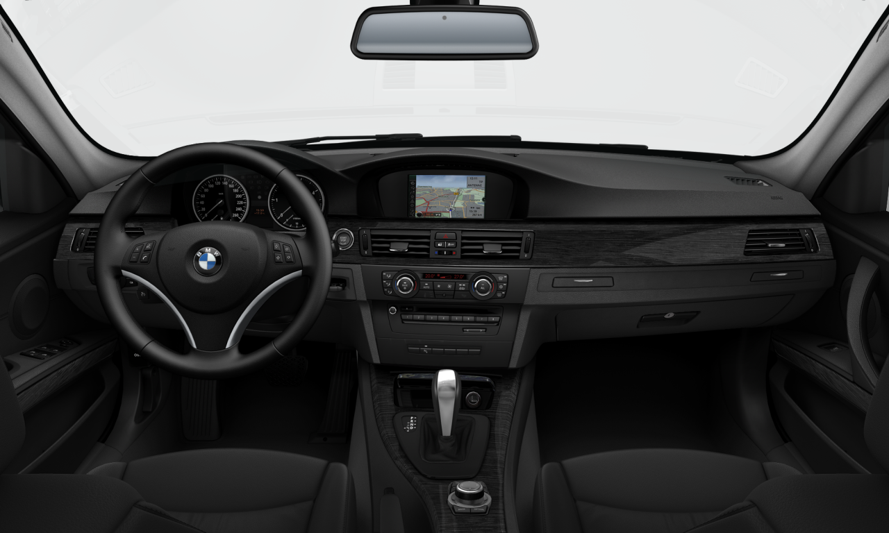Interior of BMW 320i (E90 (MUE)), VIN WBAPG56070NN56756