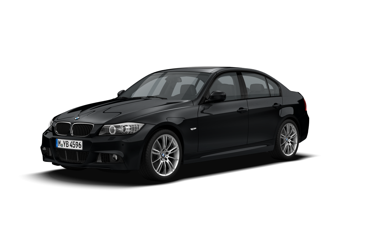Exterior of BMW 320i (E90 (MUE)), VIN WBAPG56080NM26677