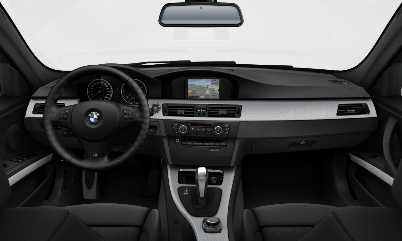 Interior of BMW 320i (E90 (MUE)), VIN WBAPG56090NM13176