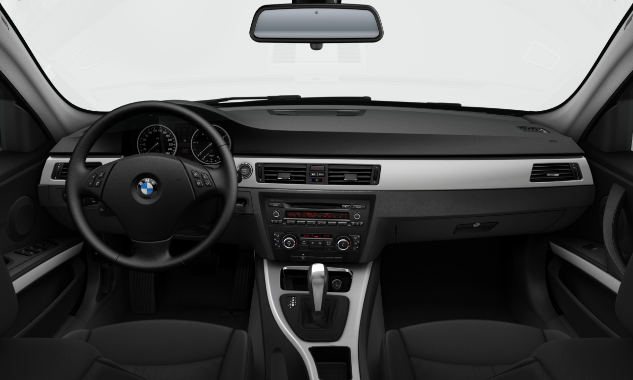 Interior of 2011 BMW 320i (E90 (MUE)), VIN WBAPG56090NN54815