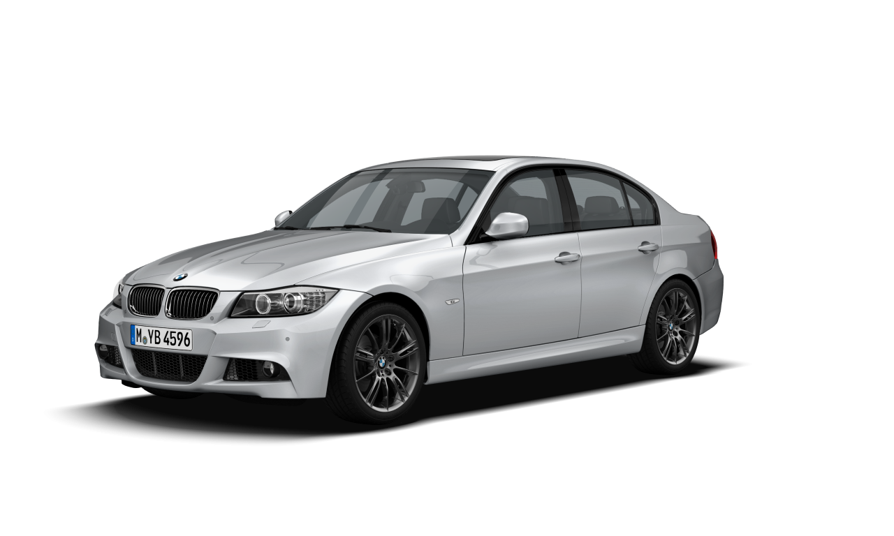 Exterior of BMW 320i (E90 (MUE)), VIN WBAPG56090NN55267