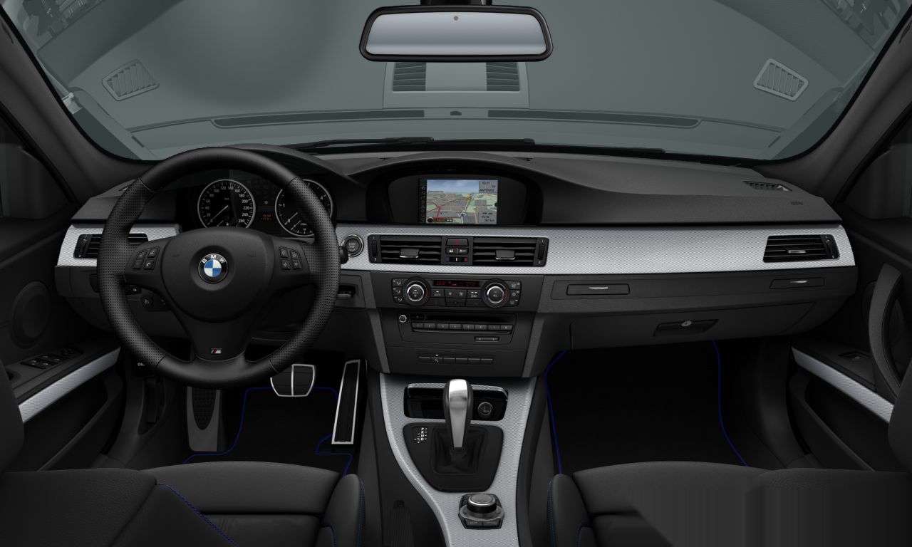 Interior of BMW 320i (E90 (MUE)), VIN WBAPG56090NN55267