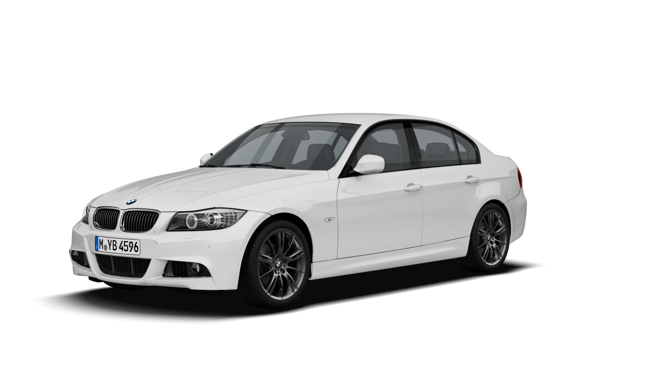 Exterior of BMW 323I UL (E90 (MUE)), VIN WBAPG76080NN20019