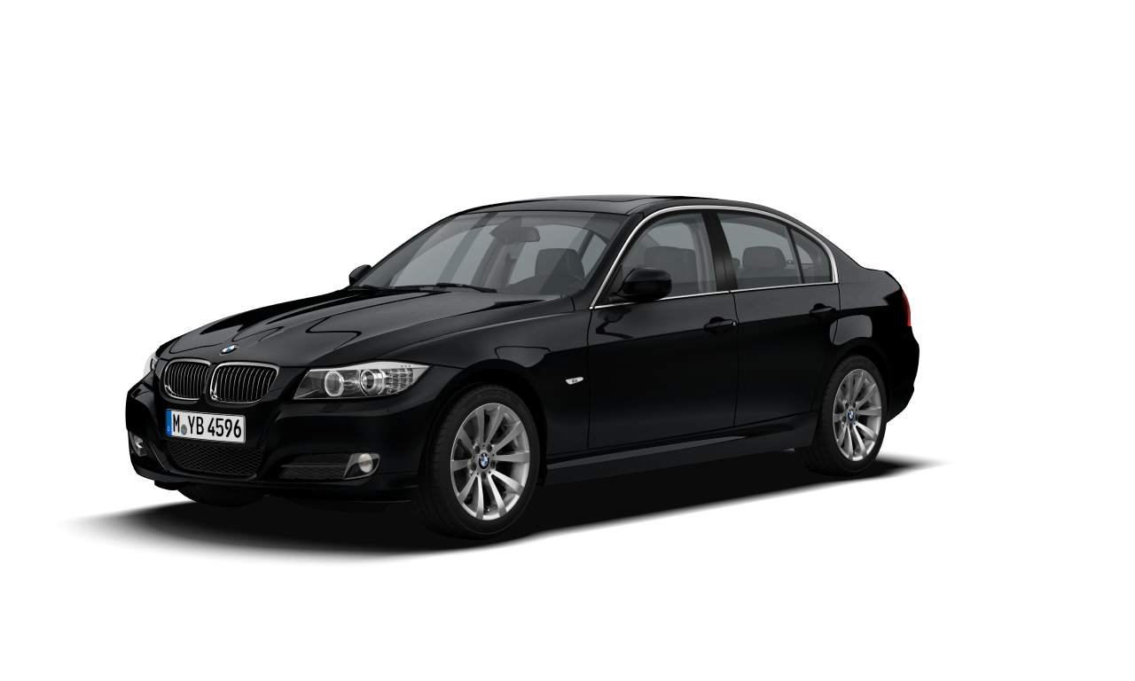 Exterior of BMW 325i (E90 (MUE)), VIN WBAPH1108BA962715