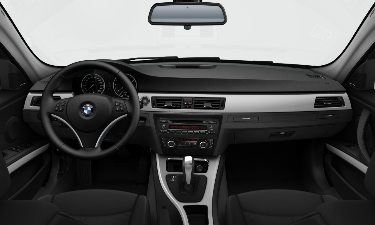 Interior of BMW 325i (E90 (MUE)), VIN WBAPH1108BA962715