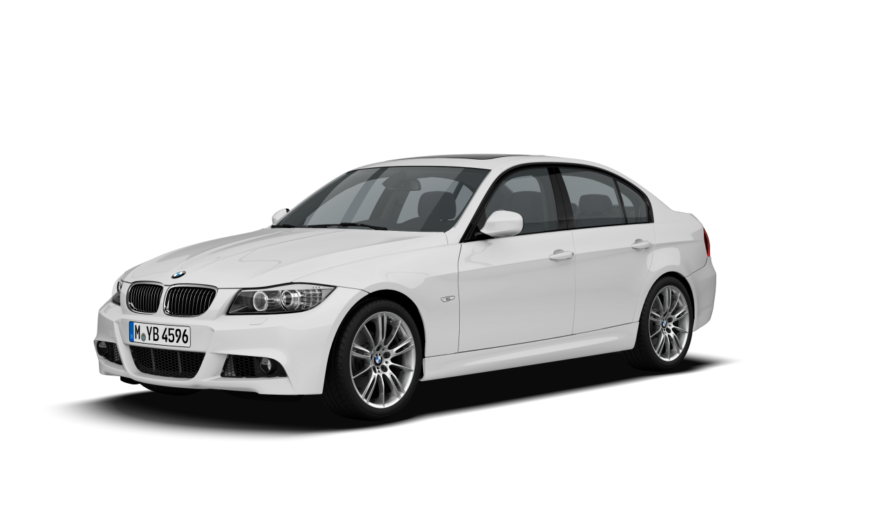 Exterior of BMW 325i (E90 (MUE)), VIN WBAPH35020NM64618